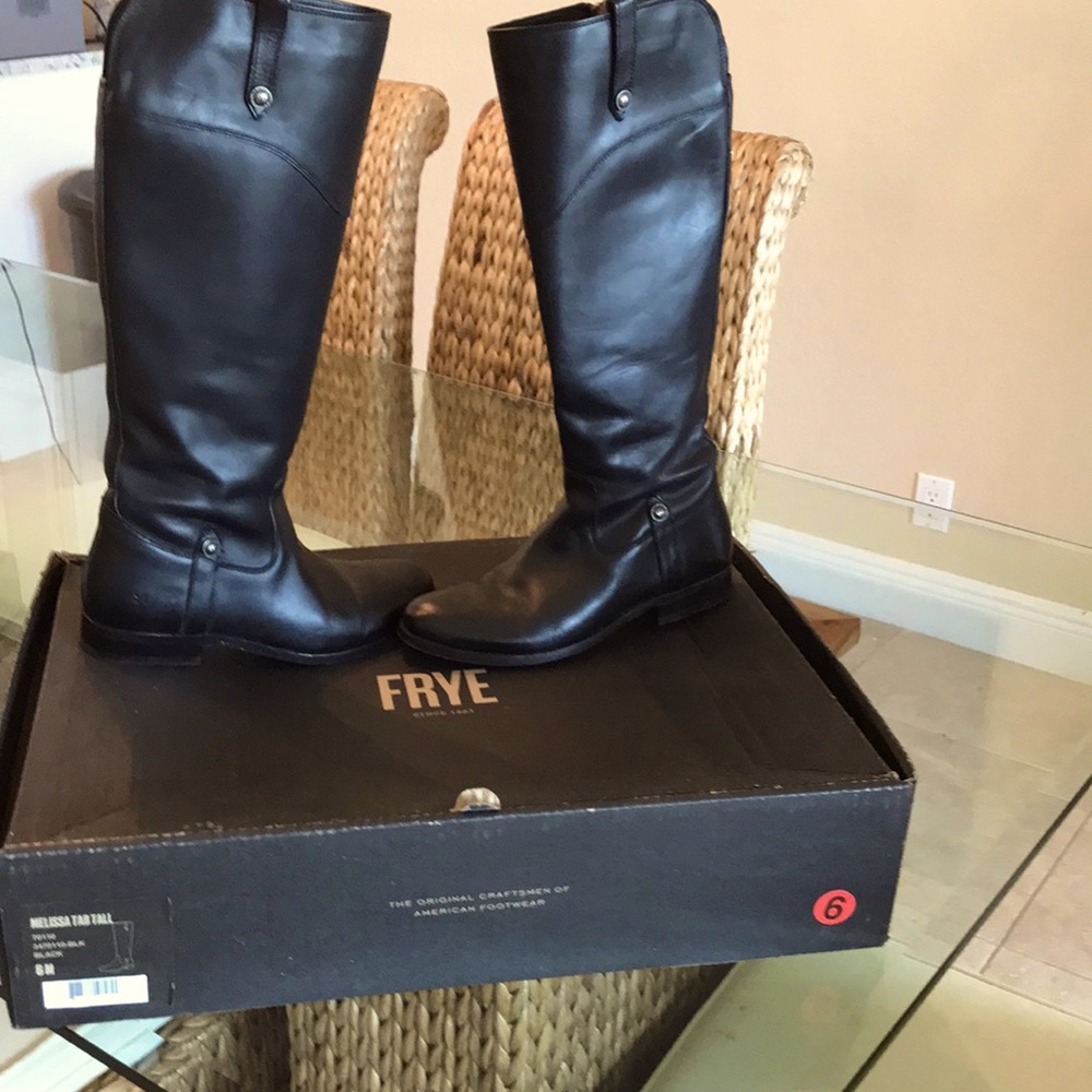 Frye Melissa Tab Tall size 6